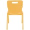 Titan One Piece Classroom Chair Size 5 470x500x770mm Marigold