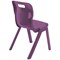 Titan One Piece Classroom Chair Size 5 470x500x770mm Grape