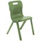 Titan One Piece Classroom Chair Size 6 470x530x805mm Forest