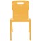 Titan One Piece Classroom Chair Size 6 470x530x805mm Marigold
