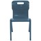 Titan One Piece Classroom Chair Size 6 470x530x805mm Steel Blue