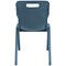 Titan One Piece Classroom Chair Size 6 470x530x805mm Steel Blue