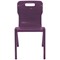 Titan One Piece Classroom Chair Size 6 470x530x805mm Grape