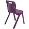 Titan One Piece Classroom Chair Size 6 470x530x805mm Grape