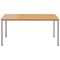 Jemini Rectangular Table, 1600x800mm, Beech