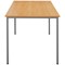 Jemini Rectangular Table, 1600x800mm, Beech