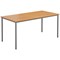 Jemini Rectangular Table, 1600x800mm, Beech