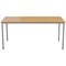 Jemini Rectangular Table, 1600x800mm, Oak