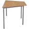 Jemini Trapezoidal Multipurpose Table, 1600x800mm, Beech