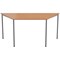 Jemini Trapezoidal Multipurpose Table, 1600x800mm, Oak