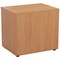 Jemini 2 Drawer Desk Side Filing Cabinet, 800x600x730mm, Beech
