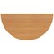 Jemini Semi Circular Multipurpose Table, 1600x800mm, Beech