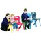 Titan One Piece Classroom Chair, 363x343x563mm, Red