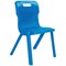 Titan One Piece Classroom Chair, 363x343x563mm, Blue Titan One Piece Classroom Chair, 363x343x563mm, Blue