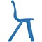 Titan One Piece Classroom Chair, 363x343x563mm, Blue