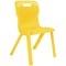 Titan One Piece Classroom Chair, 363x343x563mm, Yellow Titan One Piece Classroom Chair, 363x343x563mm, Yellow