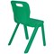 Titan One Piece Classroom Chair, 435x384x600mm, Green