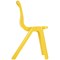 Titan One Piece Classroom Chair, 435x384x600mm, Yellow