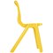 Titan One Piece Classroom Chair, 432x408x690mm, Yellow