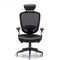 Arista Lexi High Back Chair, Headrest, Black