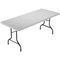 Jemini Rectangular Folding Table, 1830mm Wide, White