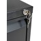 Jemini Foolscap Filing Cabinet, 3 Drawer, Black