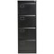 Jemini Foolscap Filing Cabinet, 4 Drawer, Black