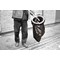 2Work Heavy Duty Refuse Sack, Black, Pack of 200