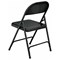 Metal Folding Chair - Black