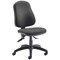 Jemini Teme Deluxe High Back Operator Chair, Charcoal