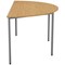 Jemini Semi Circular Multipurpose Table, 1600x800mm, Oak
