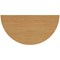 Jemini Semi Circular Multipurpose Table, 1600x800mm, Oak