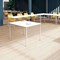 Jemini Semi Circular Multipurpose Table, 1600x800mm, Oak