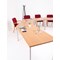 Jemini Rectangular Table, 1200x800mm, Beech