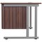 Jemini 2 Drawer Fixed Pedestal, 675mm Deep, Walnut Jemini 2 Drawer Fixed Pedestal, 675mm Deep, Walnut