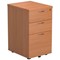 Jemini 3 Drawer Under Desk Pedestal, Beech
