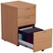 Jemini 3 Drawer Under Desk Pedestal, Beech