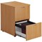 First Foolscap Filing Cabinet, 2 Drawer, Beech