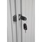 Jemini Tall Tambour Unit, Supplied Empty, 1000x475x1970mm, Grey