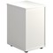 First 3 Drawer Under Desk Pedestal, White