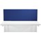 First Desk Screen, 1200x400mm, Blue