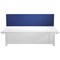 First Desk Screen, 1600x400mm, Blue