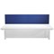First Desk Screen,1800x400mm, Blue