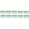 Q-Connect Business Storage Trunk, Standard, White, Pack of 10