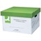 Q-Connect Business Storage Box, Extra Strong, White, Pack of 10