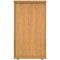 Astin 3 Drawer Desk High Pedestal, 600mm Deep, Beech