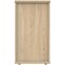 Astin 3 Drawer Desk High Pedestal, 600mm Deep, Oak