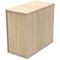 Astin 3 Drawer Desk High Pedestal, 800mm Deep, Oak