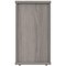 Astin 3 Drawer Desk High Pedestal, 800mm Deep, Grey Oak