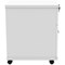 Astin 2 Drawer Mobile Pedestal, White